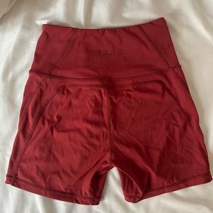 PULSE SURGE SHORT 4" Red XS